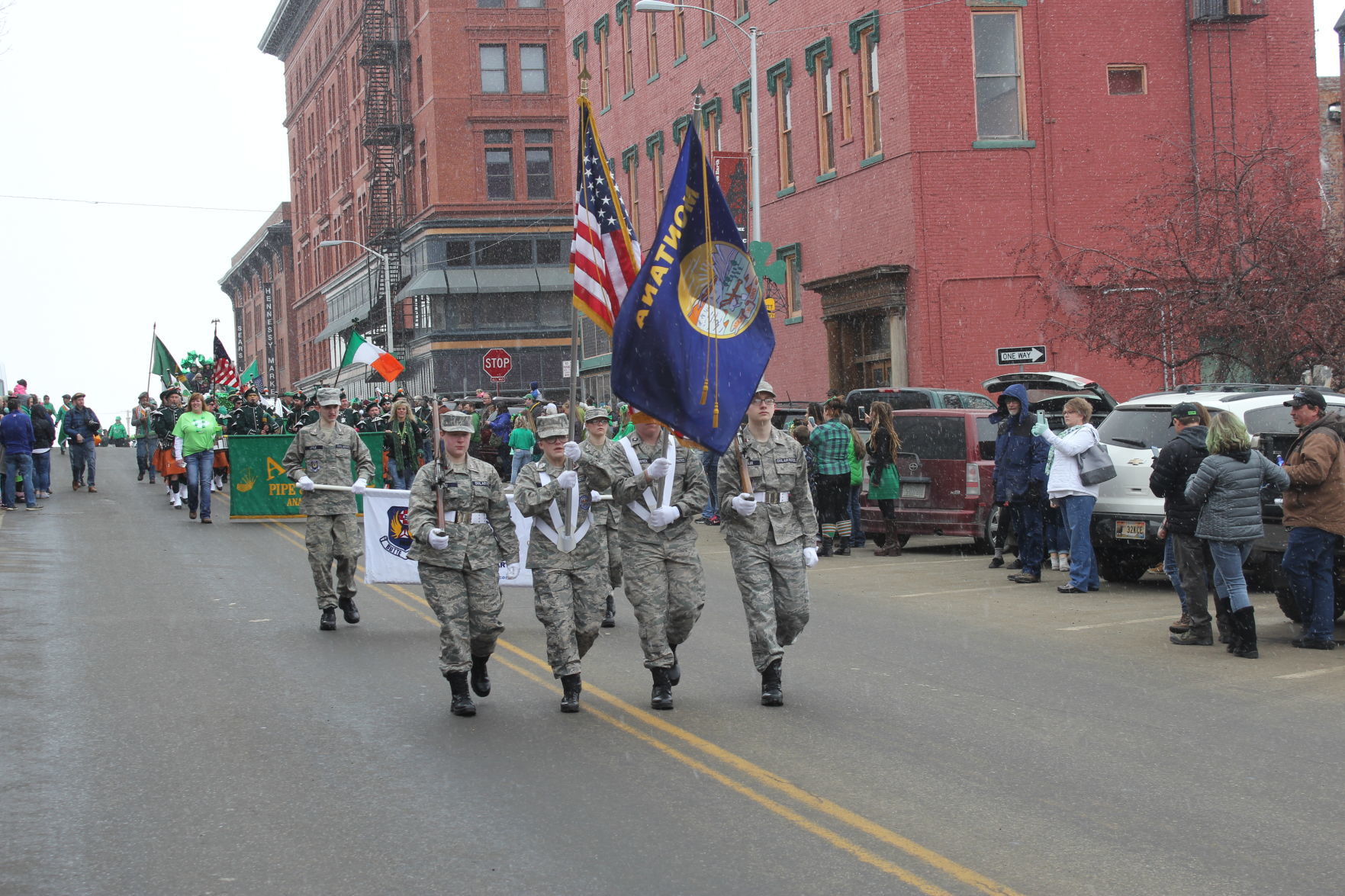 Front of the parade
